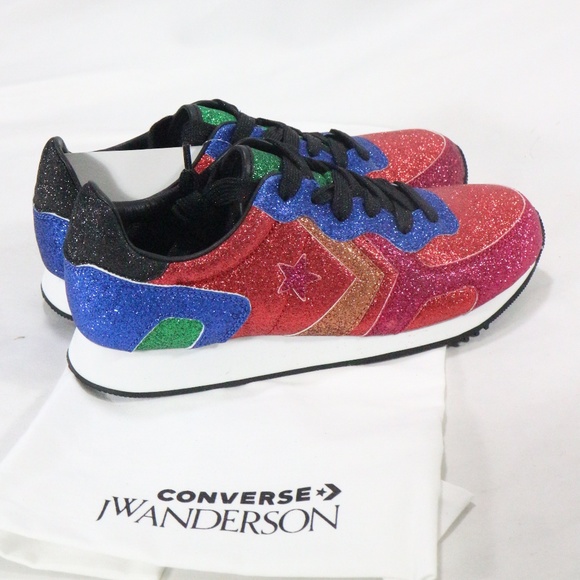 Converse JW Anderson X Thunderbolt OX Cherry Shoes - Picture 2 of 8